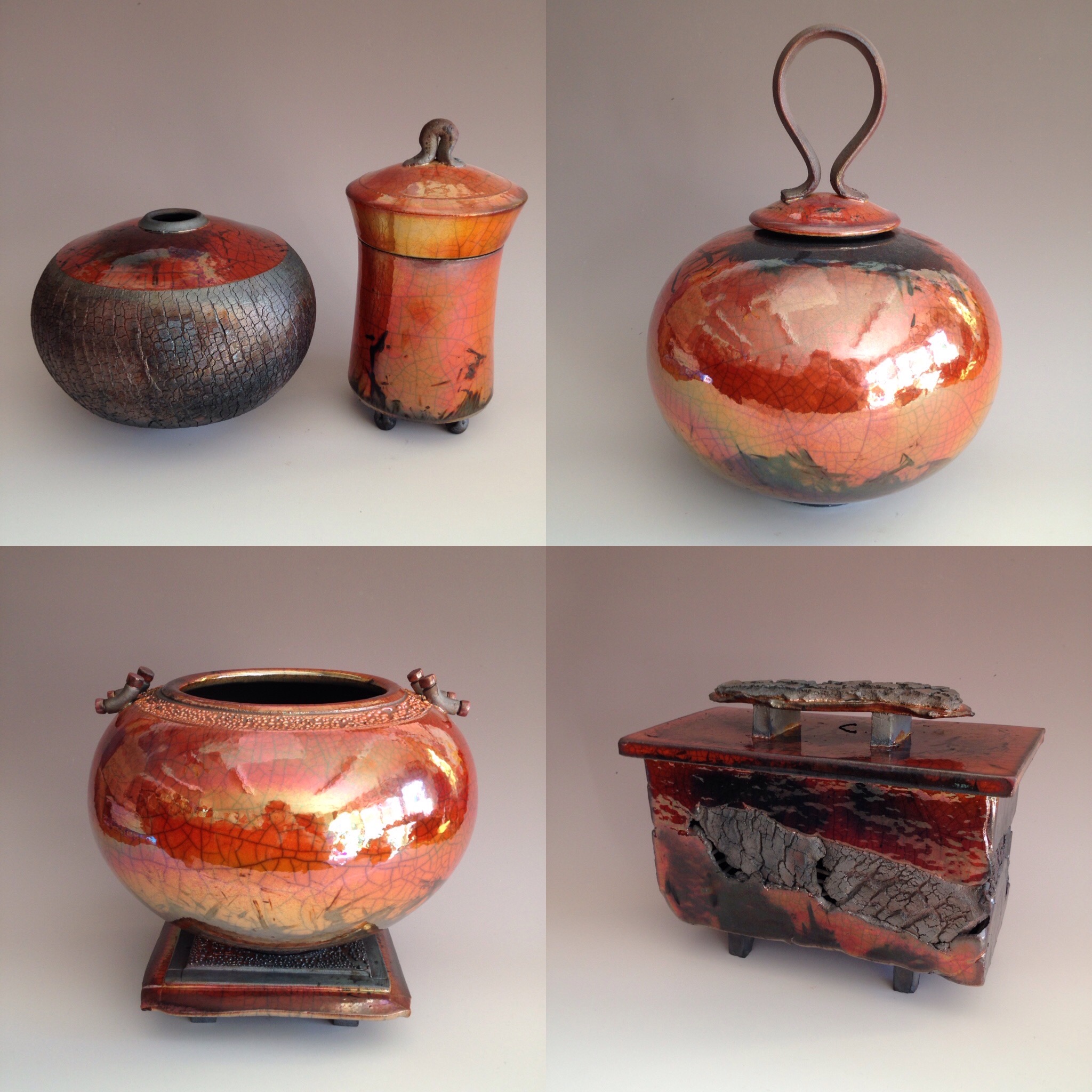 Bob Smith Raku Fine Art Pottery