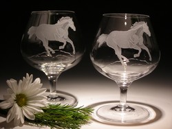 Brandy Glasses by Lorraine Coyle