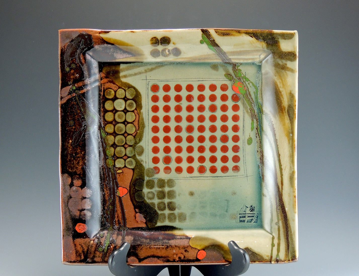 Platter by Kathleen Laurie Pottery by Kathleen Laurie