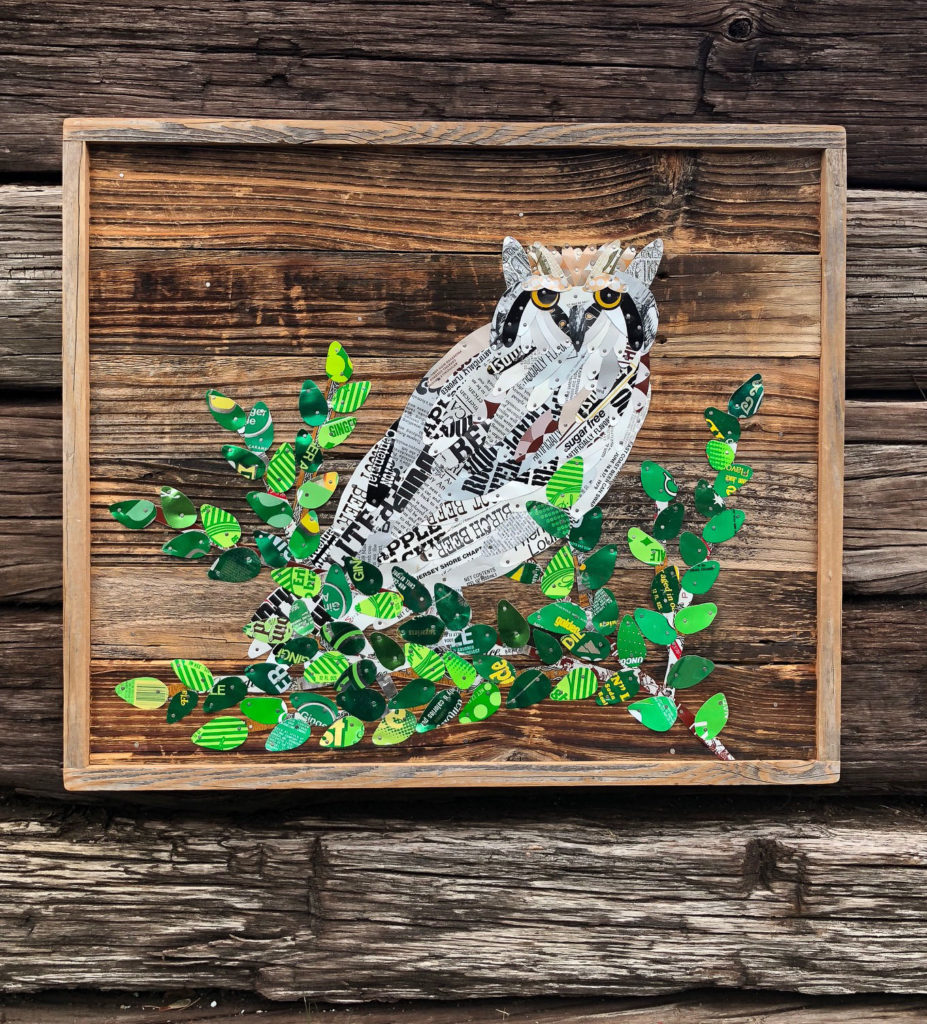 Owl by Moore Family Folk Art