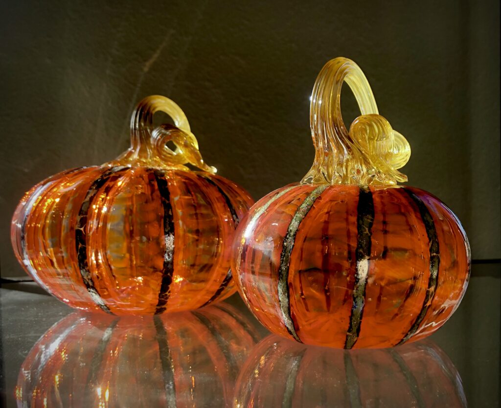 Lockwood Glass Pumpkins