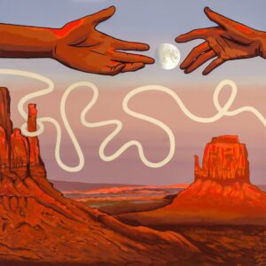 Hannah Jensen - The Evergreen Gallery - Acrylic Brushwork